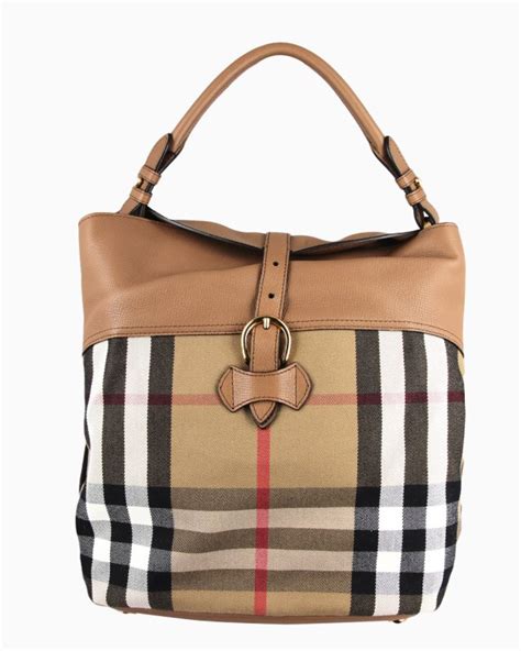 burberry sycamore house check bag|Burberry Hobo .